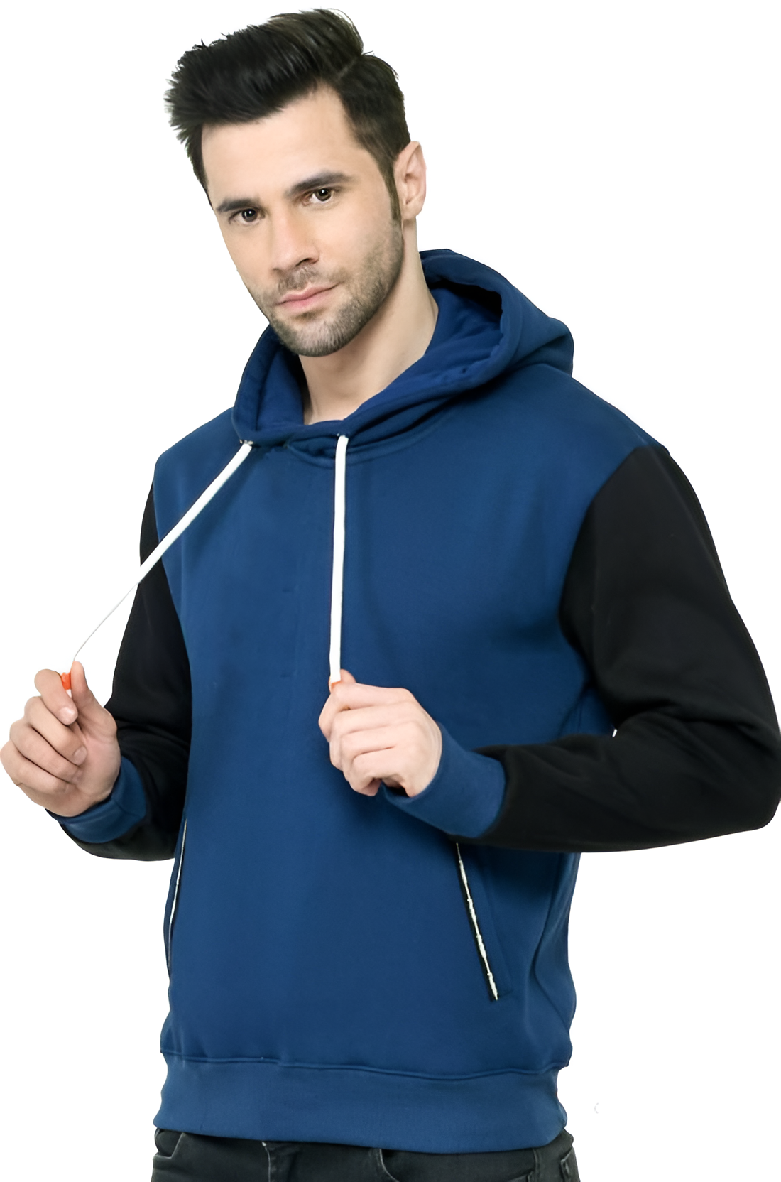 Premium Wuzaan Navy Blue Hoodie for Boys, Male, Men Limited Edition